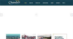 Desktop Screenshot of chamber-of-shipping.com